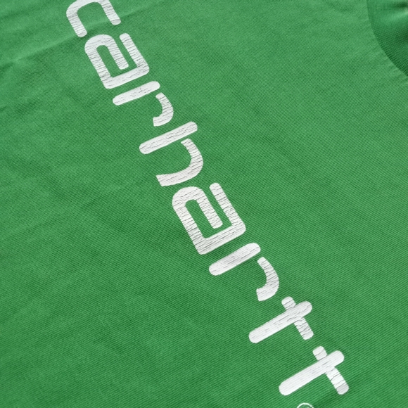 Ladies Kelly green Carhartt top - Picture 3 of 3